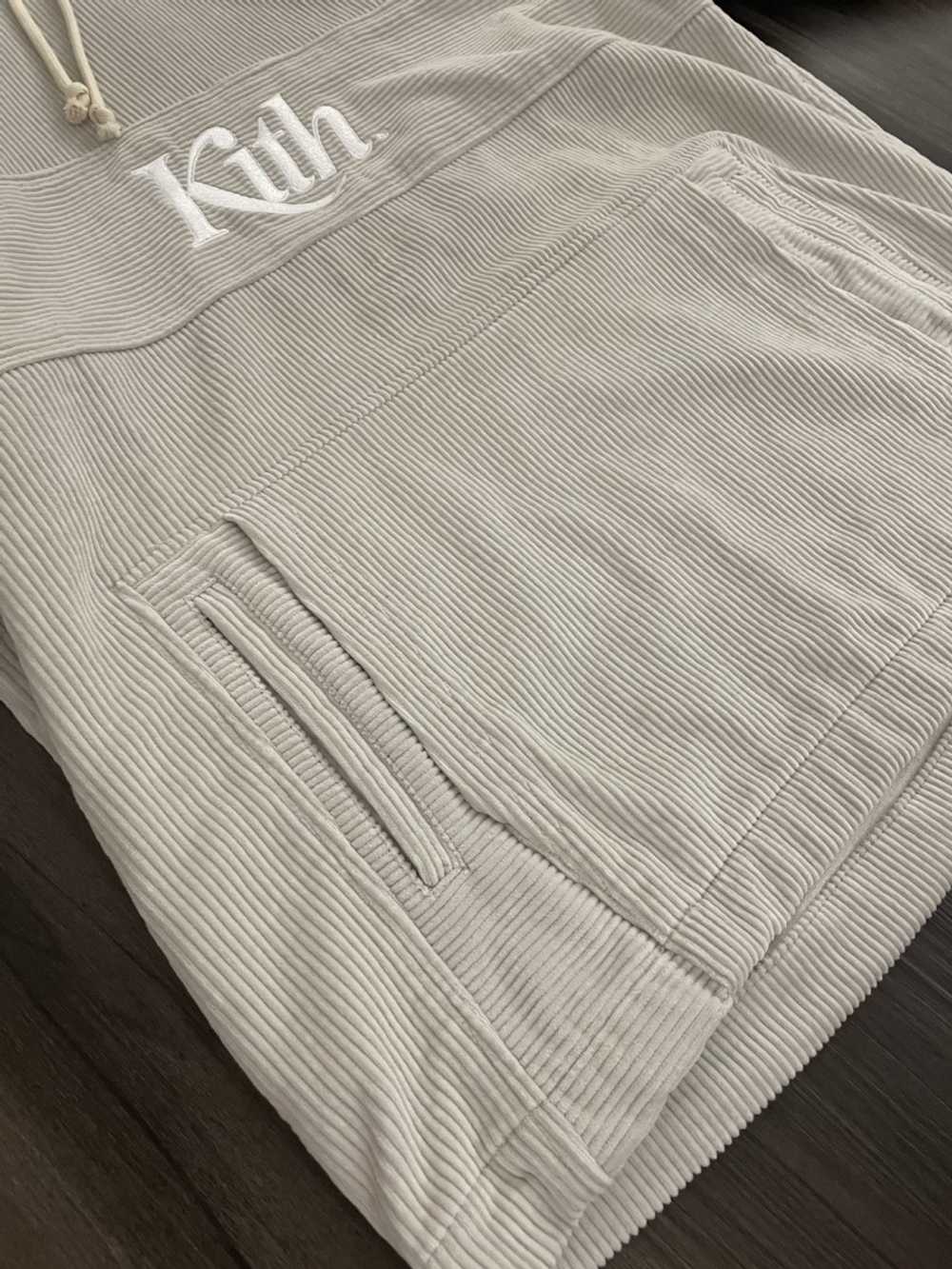 Kith - Corduroy double pocket hoodie with tags - image 4