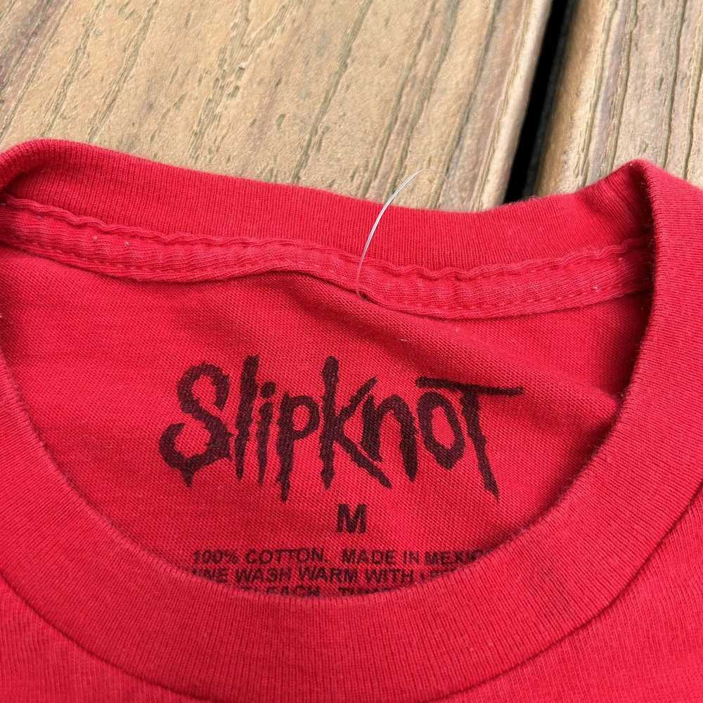 Streetwear Red Grunge Punk Y2K Slipknot Iowa Band… - image 5