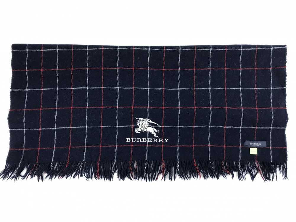 Burberry Scarf Muffler Wool Cashmere wrapped gift - image 2