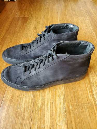 Common Projects Black Nubuck Achilles High