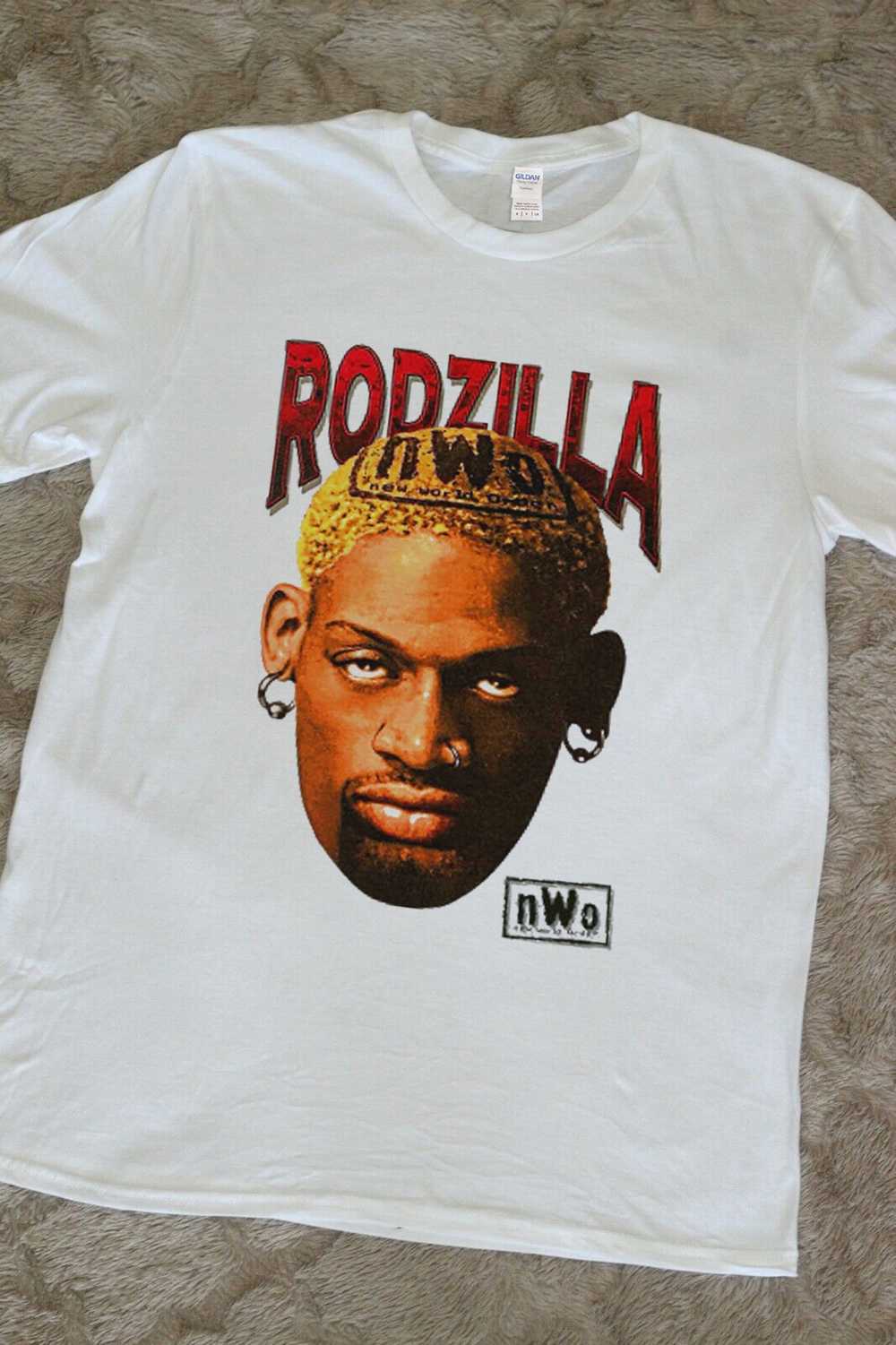 Rare - Dennis Rodman “Rodzilla” T-shirt - image 1
