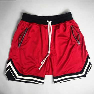 Japanese Brand - Mesh athletic basketball red sho… - image 1