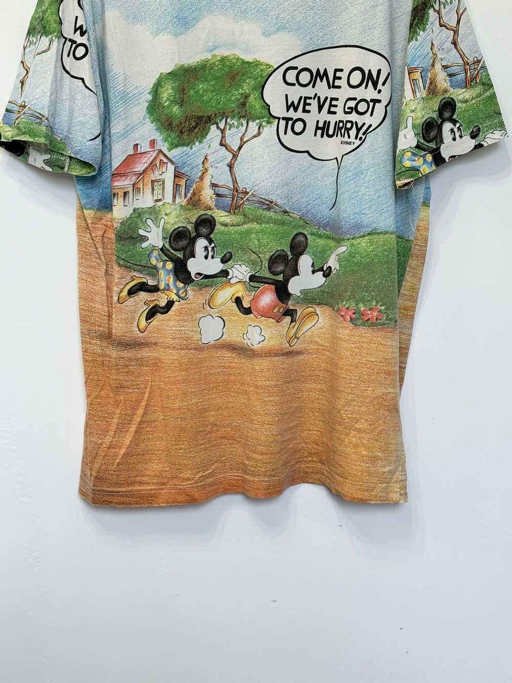 Disney × Streetwear × Vintage Crazy Mickey Mouse … - image 12