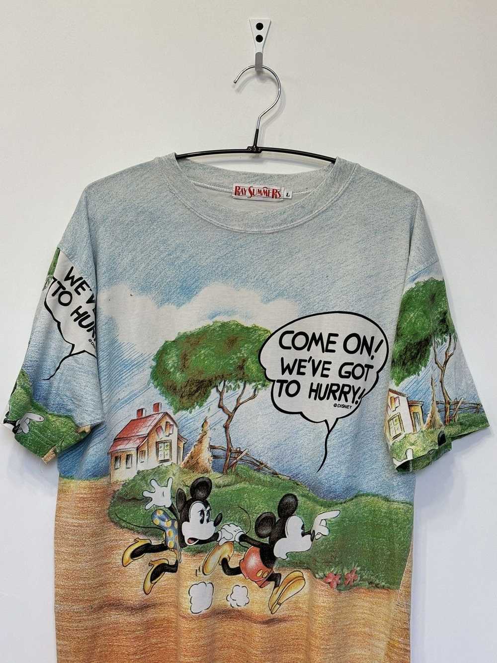 Disney × Streetwear × Vintage Crazy Mickey Mouse … - image 2