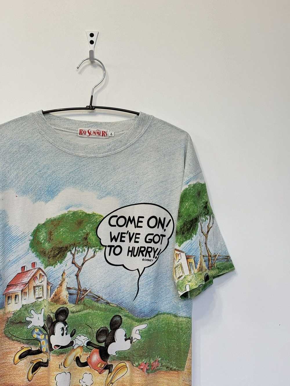 Disney × Streetwear × Vintage Crazy Mickey Mouse … - image 3