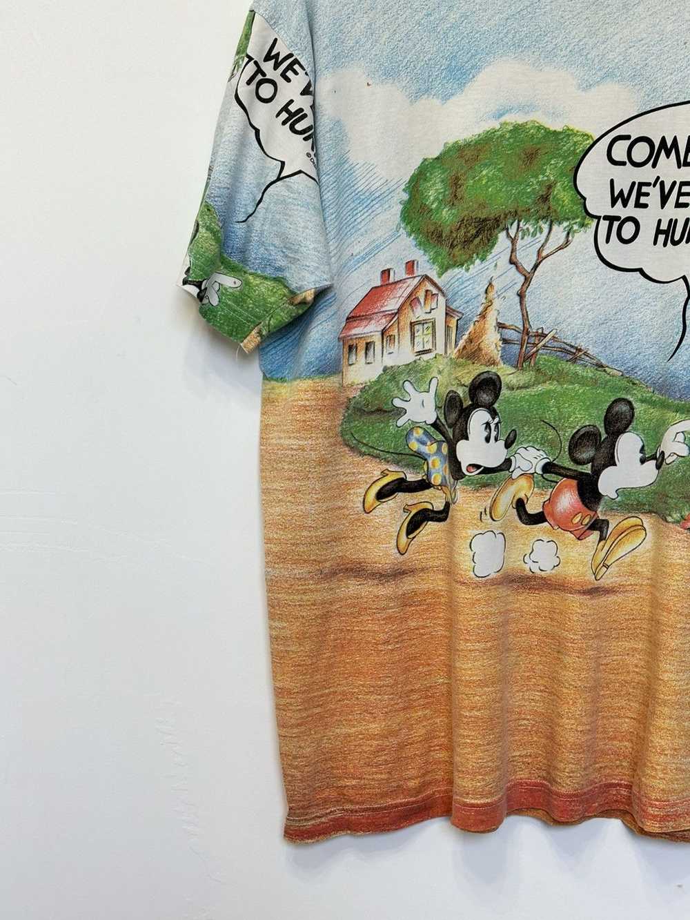 Disney × Streetwear × Vintage Crazy Mickey Mouse … - image 5