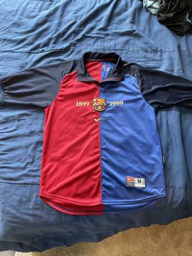 F.C. Barcelona × Jersey × Vintage 1899-1999 FC Bar
