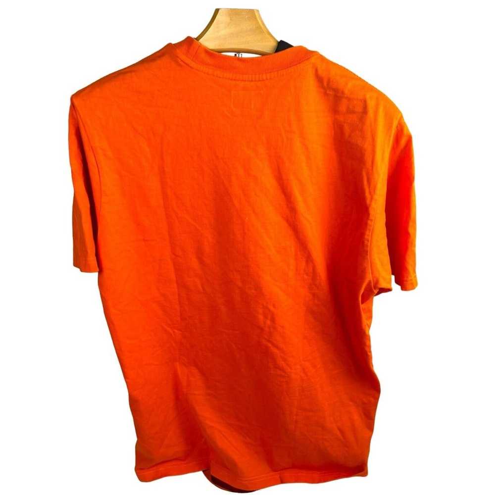 Supreme Printed Light Big Graphic Orange T-Shirt … - image 3