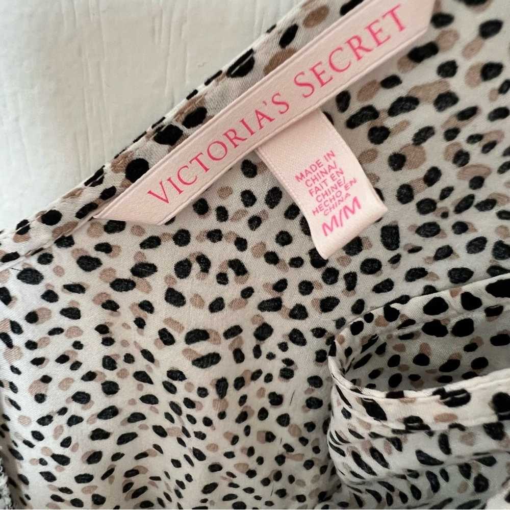 Victoria's Secret VS Cream Leopard Dot Print Stra… - image 9
