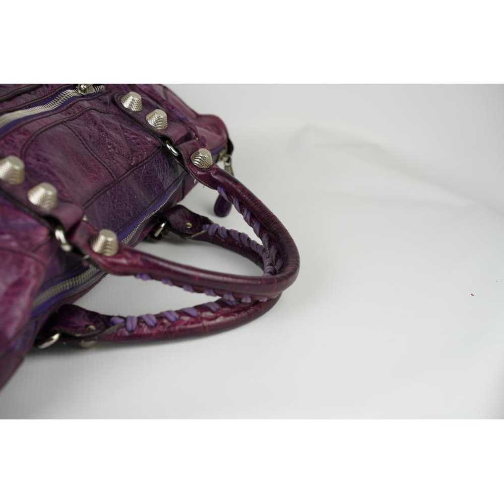 Balenciaga Work leather handbag - image 11