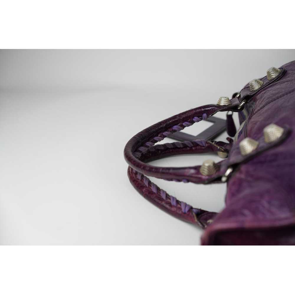 Balenciaga Work leather handbag - image 12