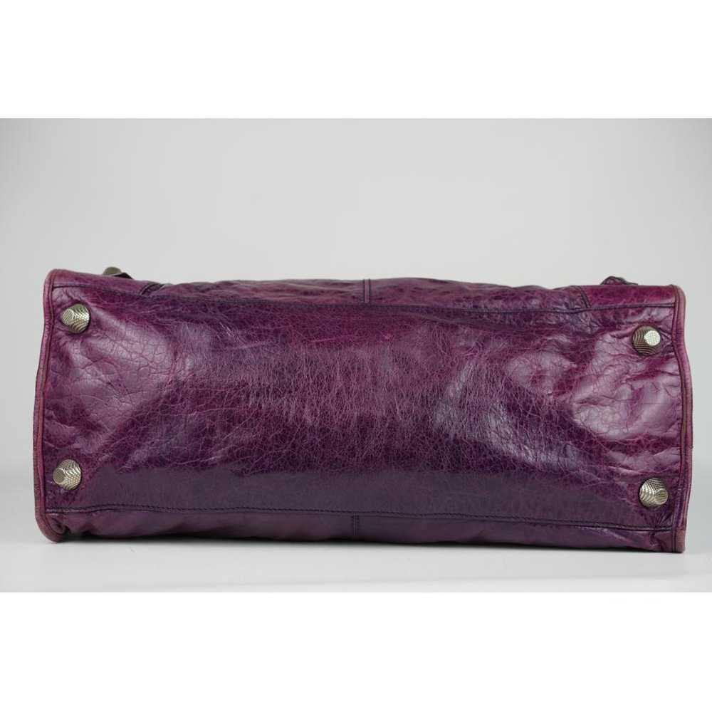 Balenciaga Work leather handbag - image 4