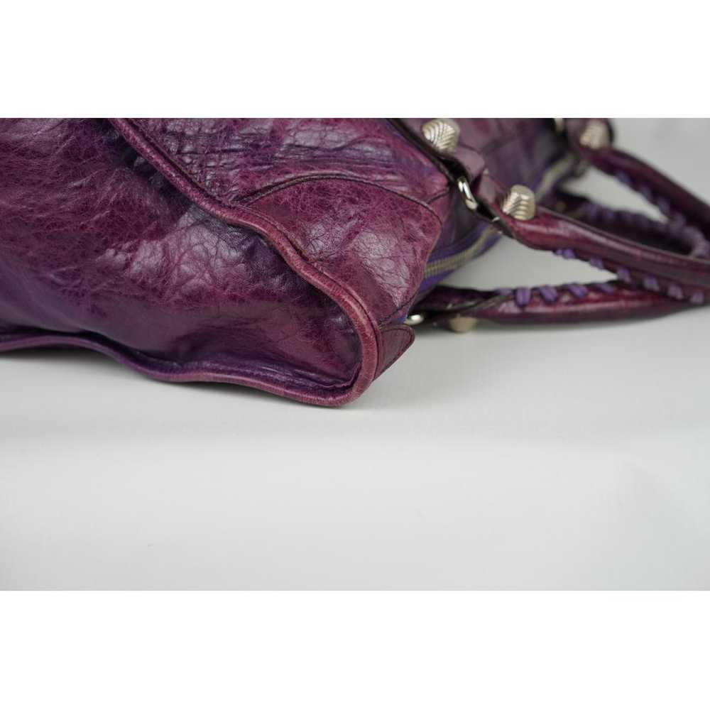Balenciaga Work leather handbag - image 9
