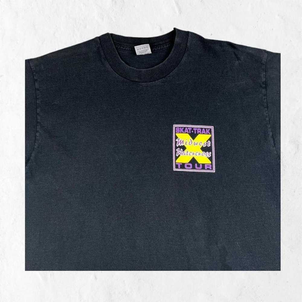 Vintage Skat-Trak Watercross T-shirt Size XL - image 3