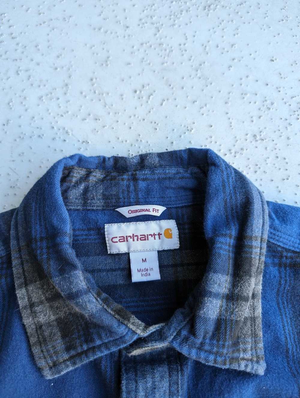 Carhartt × Flannel × Vintage Vintage Carhartt Fla… - image 5