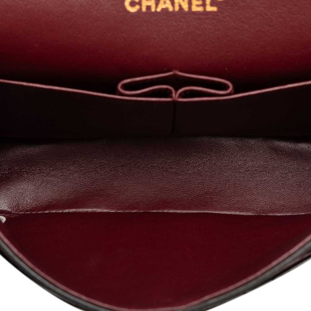 Black Chanel Medium Classic Lambskin Double Flap … - image 5