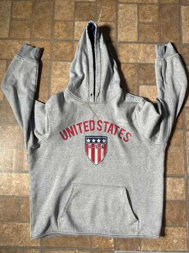 Umbro Vintage United States Umbro cropped hoodie - image 1
