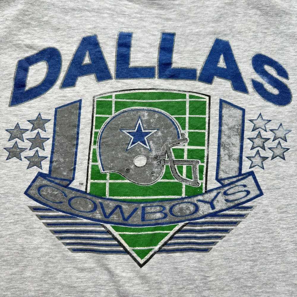 NFL × Salem Sportswear × Vintage 90s Dallas Cowbo… - image 2