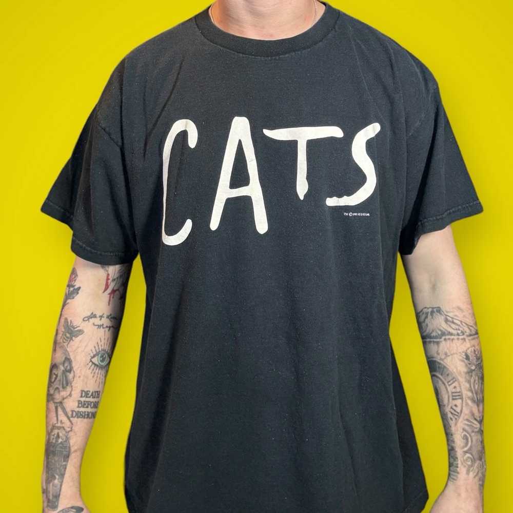 CATS 1981 R.U.G. Vintage T Shirt Broadway Grunge … - image 1