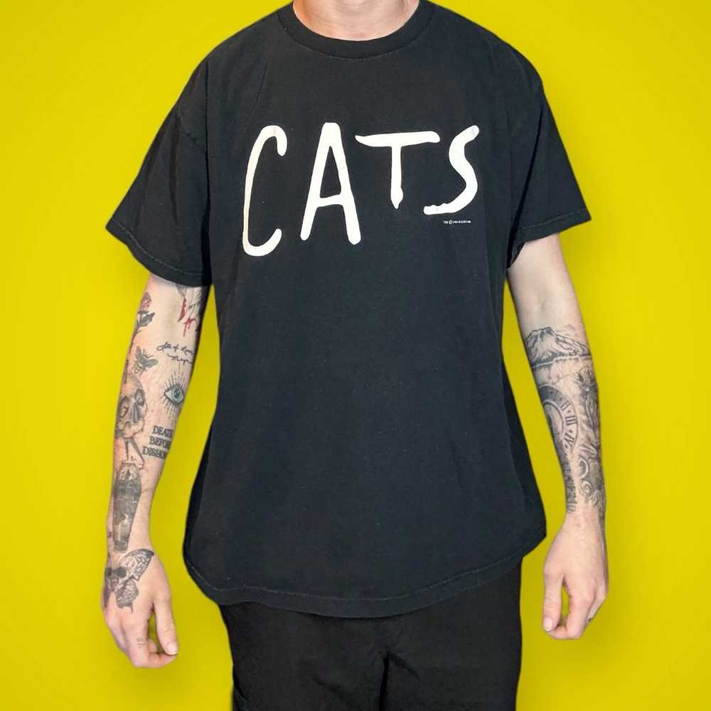CATS 1981 R.U.G. Vintage T Shirt Broadway Grunge … - image 4