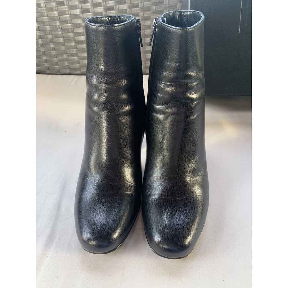 Saint Laurent Lou leather ankle boots - image 2