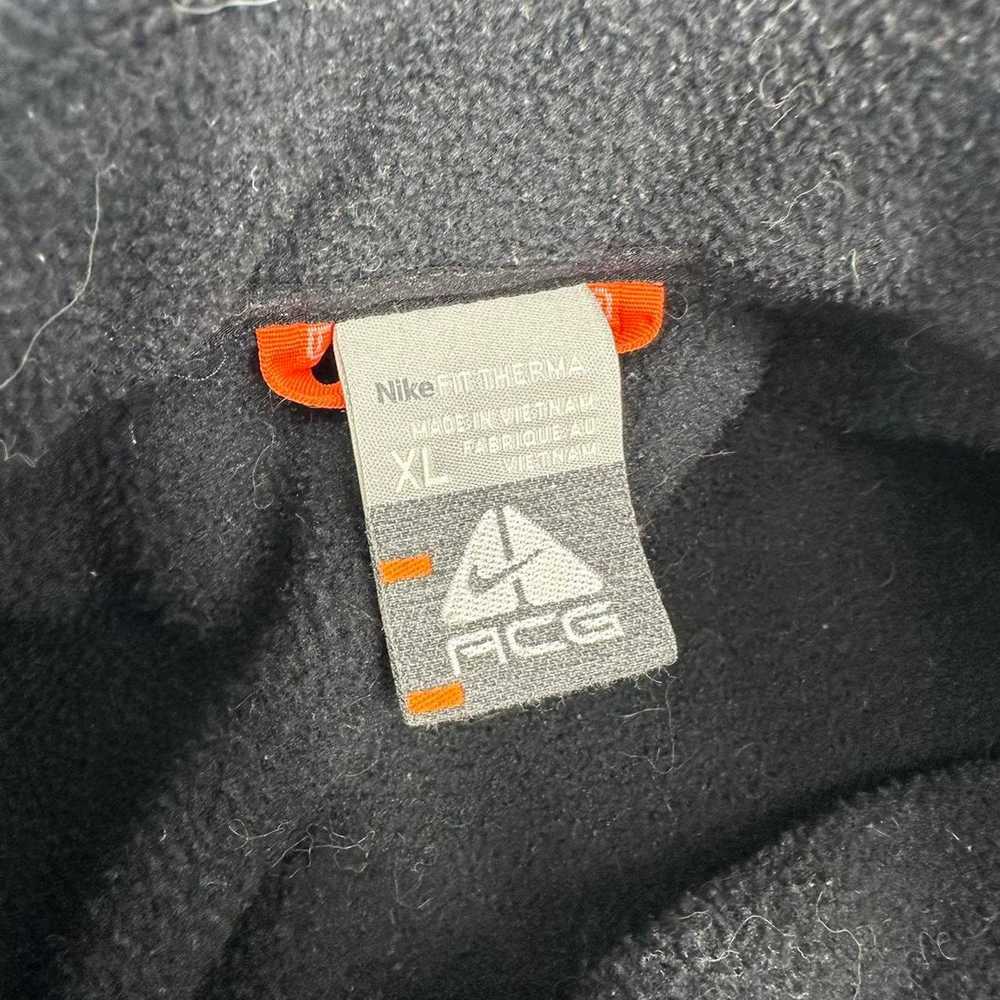Nike ACG Nike acg black zip up fleece - image 4