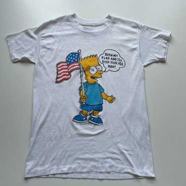 The Simpsons × Vintage Vintage 90s Bart Simpson U… - image 1