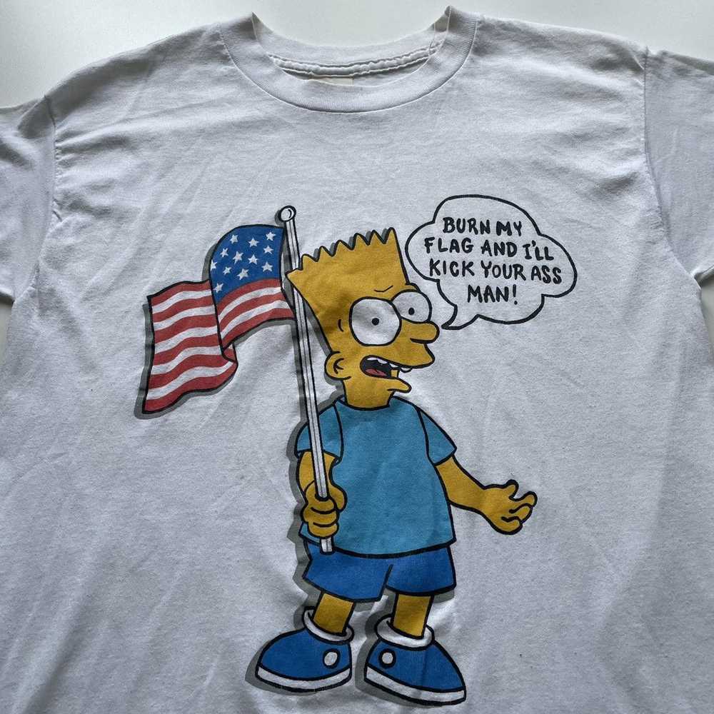 The Simpsons × Vintage Vintage 90s Bart Simpson U… - image 2