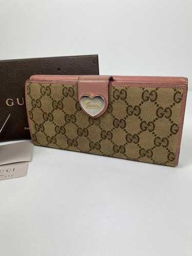 Gucci Gucci GG Canvas monogram long wallet
