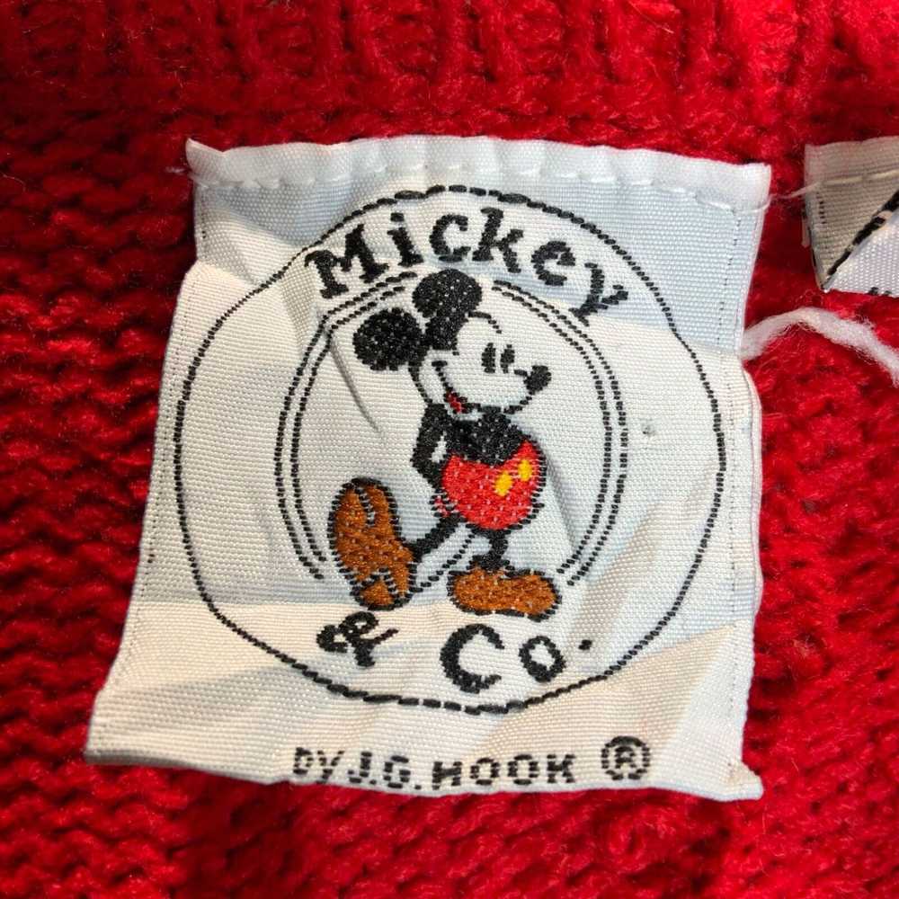 Vintage Mickey Mouse Mickey & Co Knit Crewneck Sw… - image 3