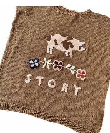 Story Mfg. Story mfg. Keeping Crochet-Detailed Kni