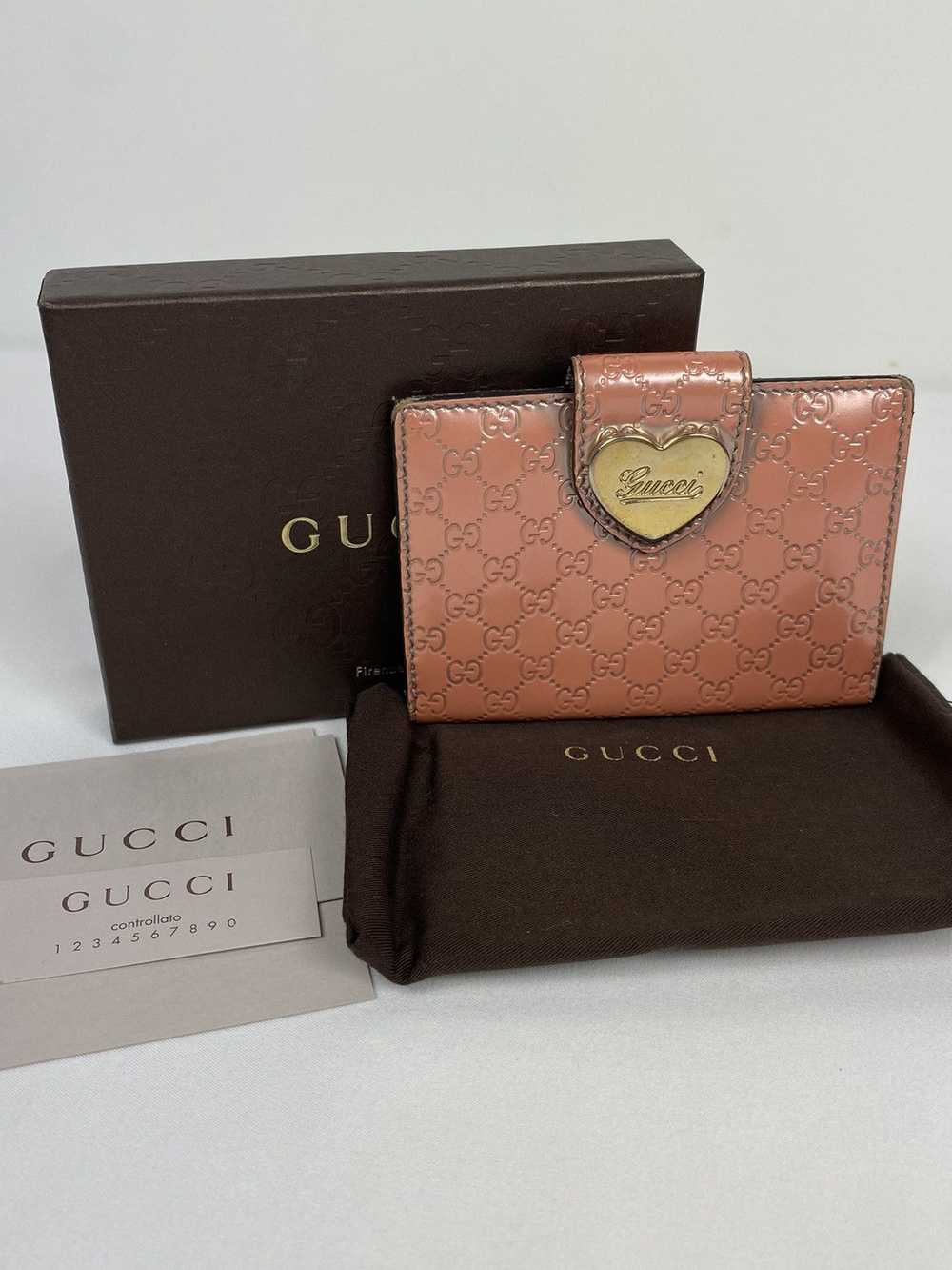 Gucci Gucci GG Micro Guccissima leather card hold… - image 2