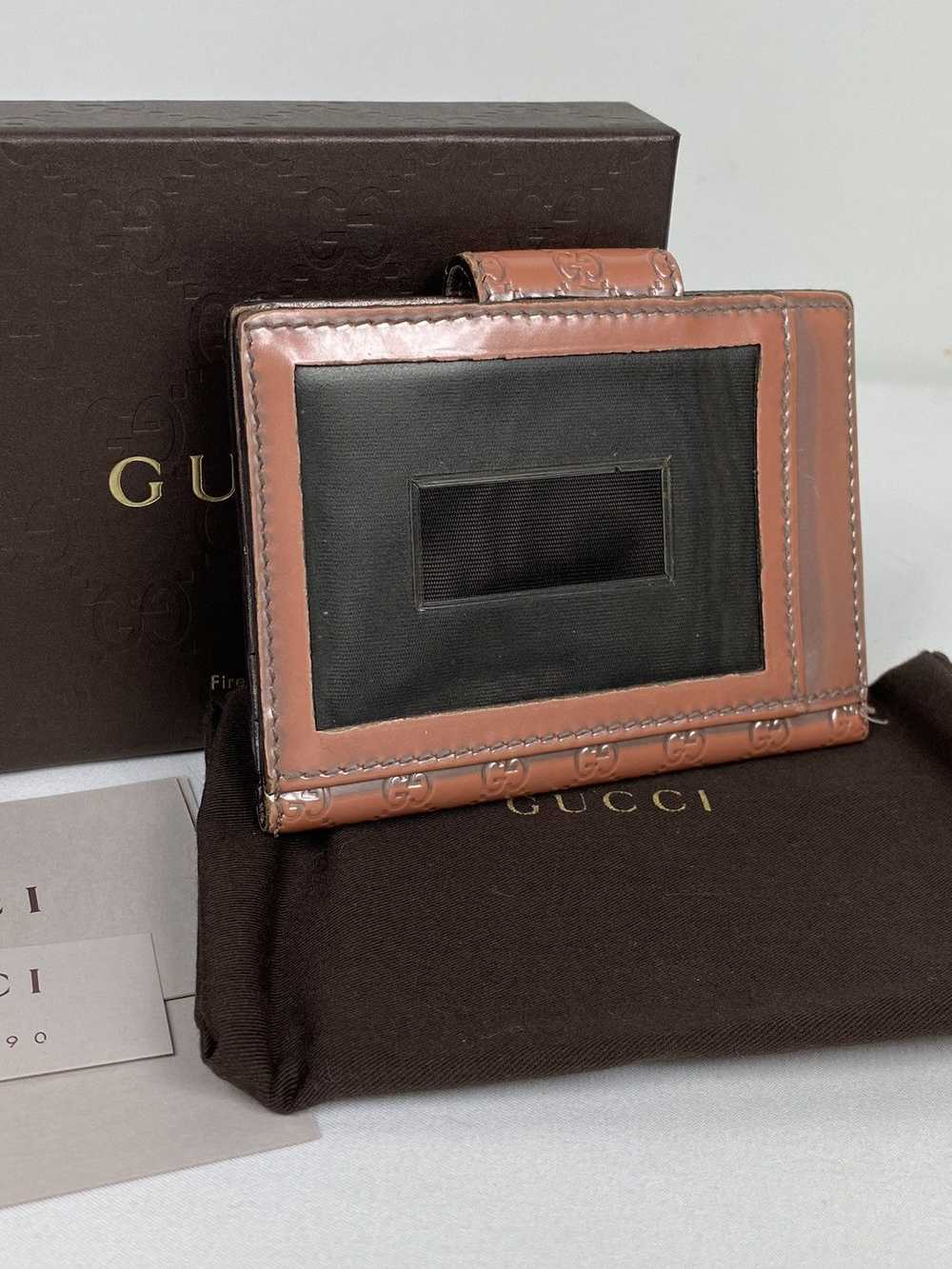 Gucci Gucci GG Micro Guccissima leather card hold… - image 3