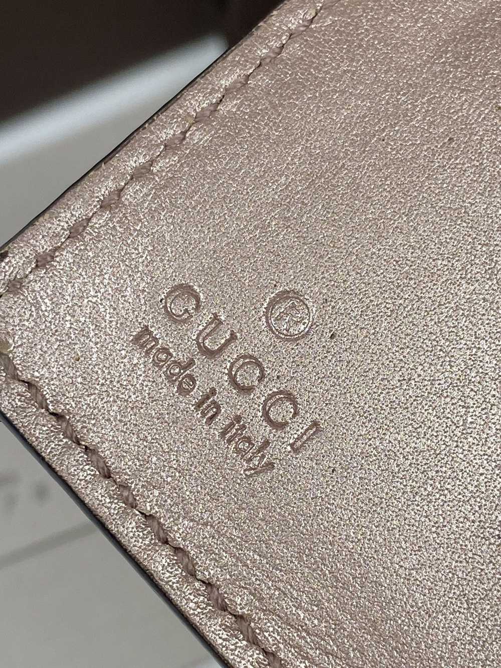 Gucci Gucci GG Micro Guccissima leather card hold… - image 6