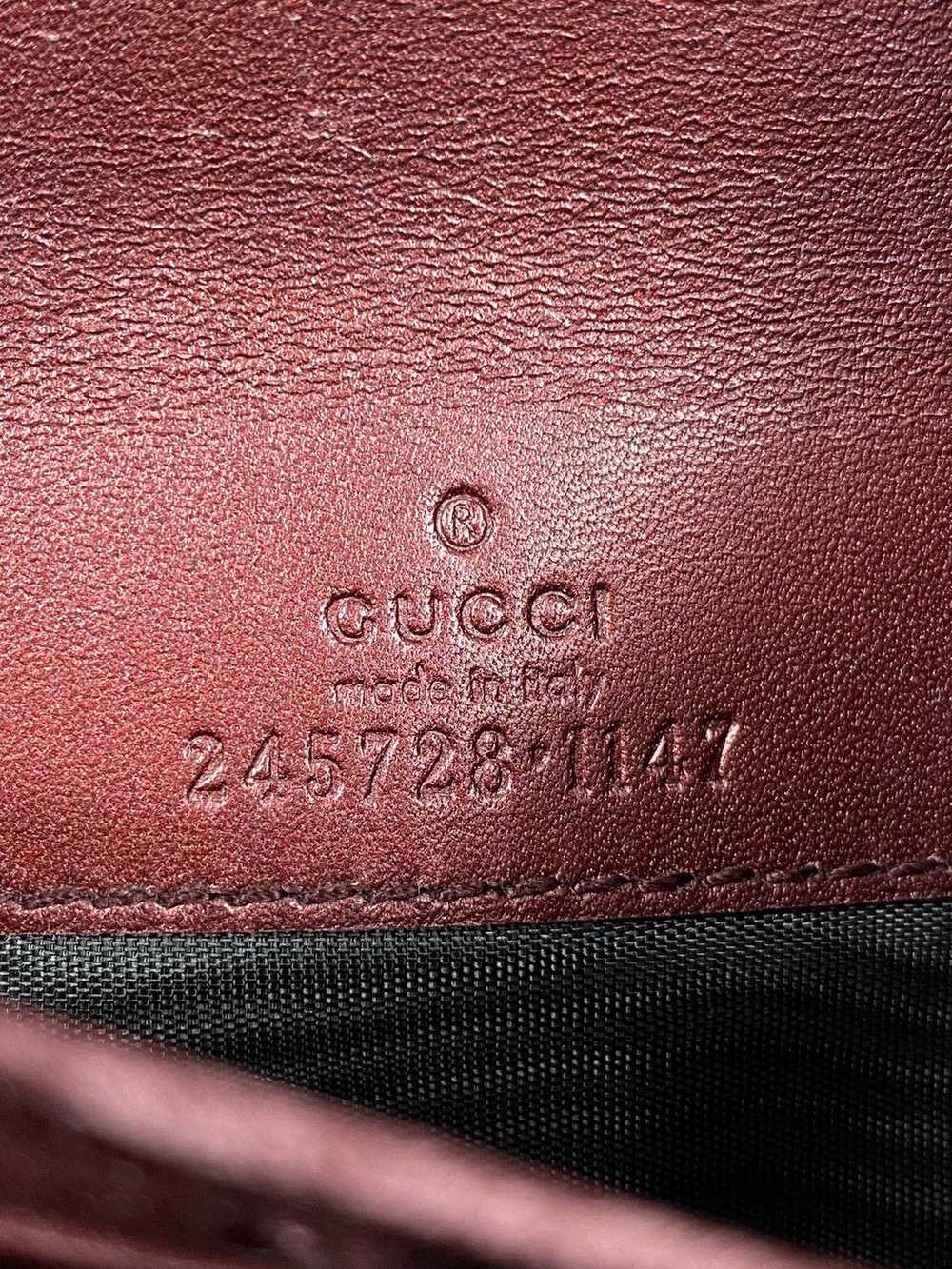 Gucci Gucci GG Guccissima Heart leather long wall… - image 6
