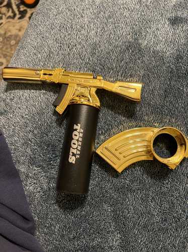 Vintage Gold torch ak47 torch