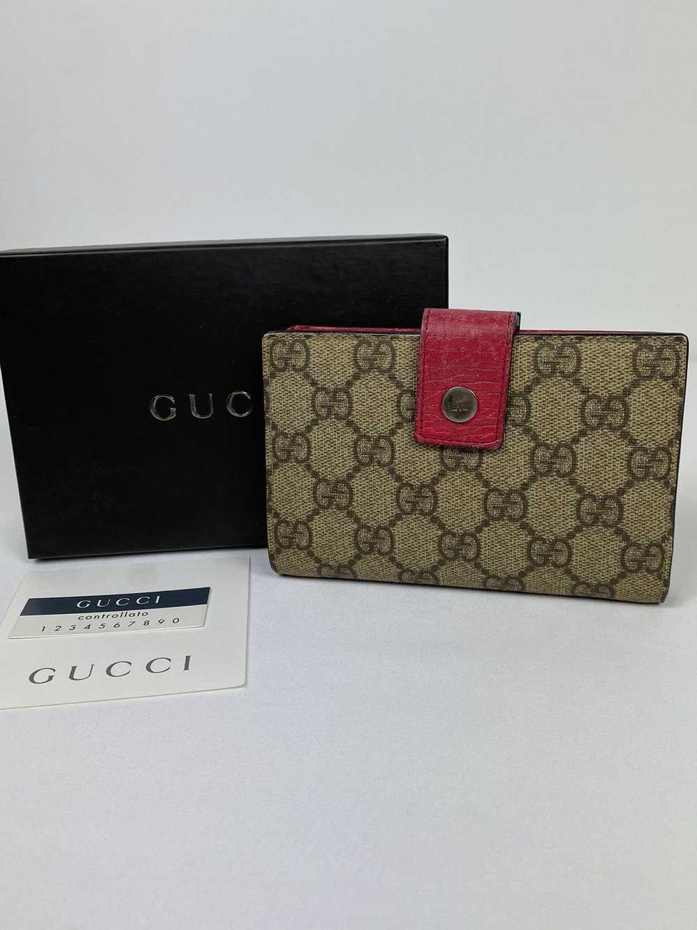 Gucci Gucci GG Guccissima leather clip wallet - image 1