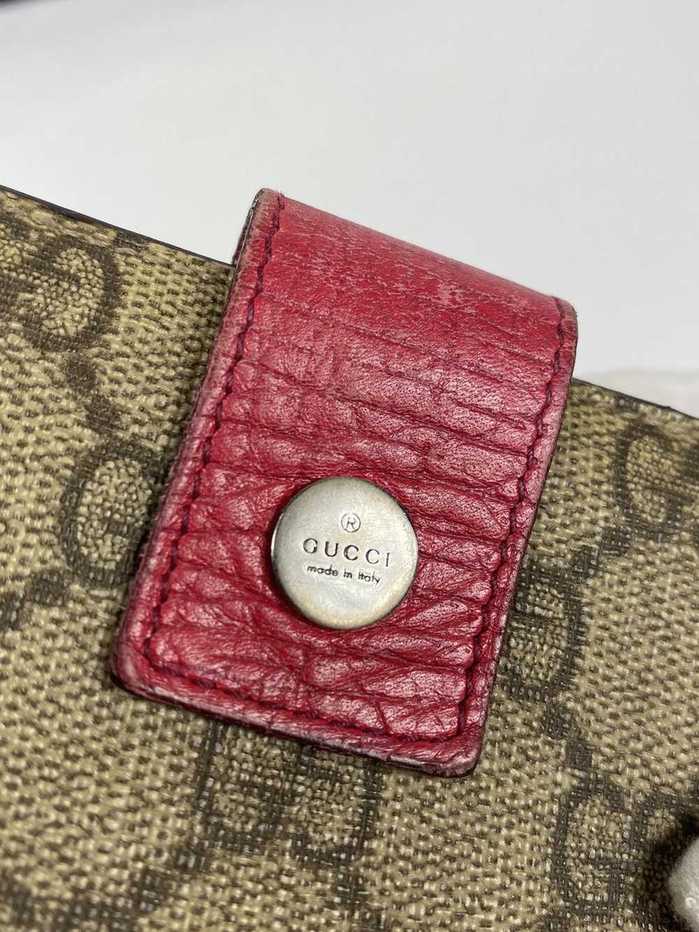 Gucci Gucci GG Guccissima leather clip wallet - image 2