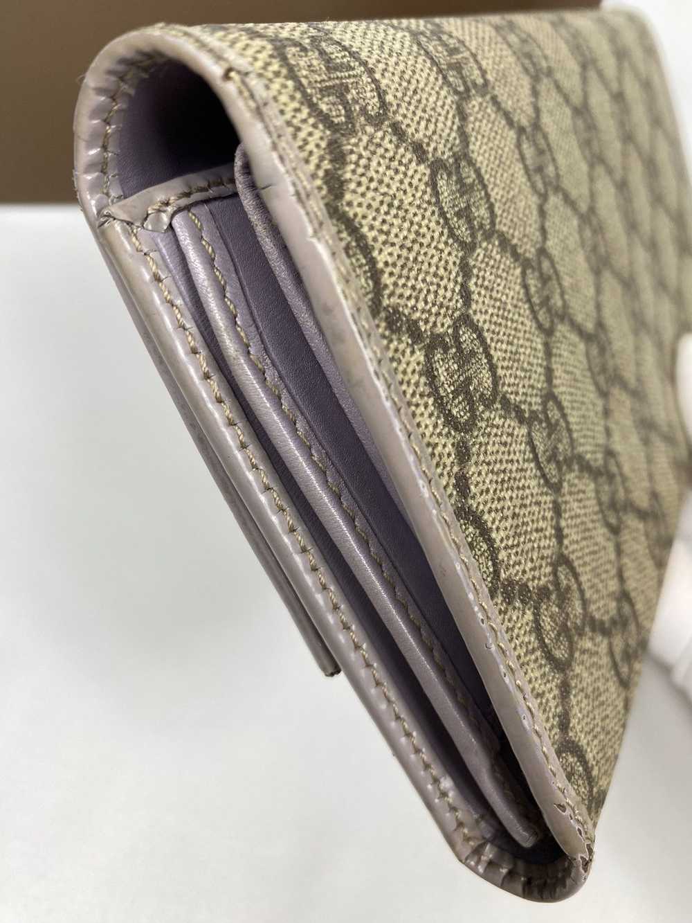 Gucci Gucci GG Guccissima leather trifold wallet - image 10
