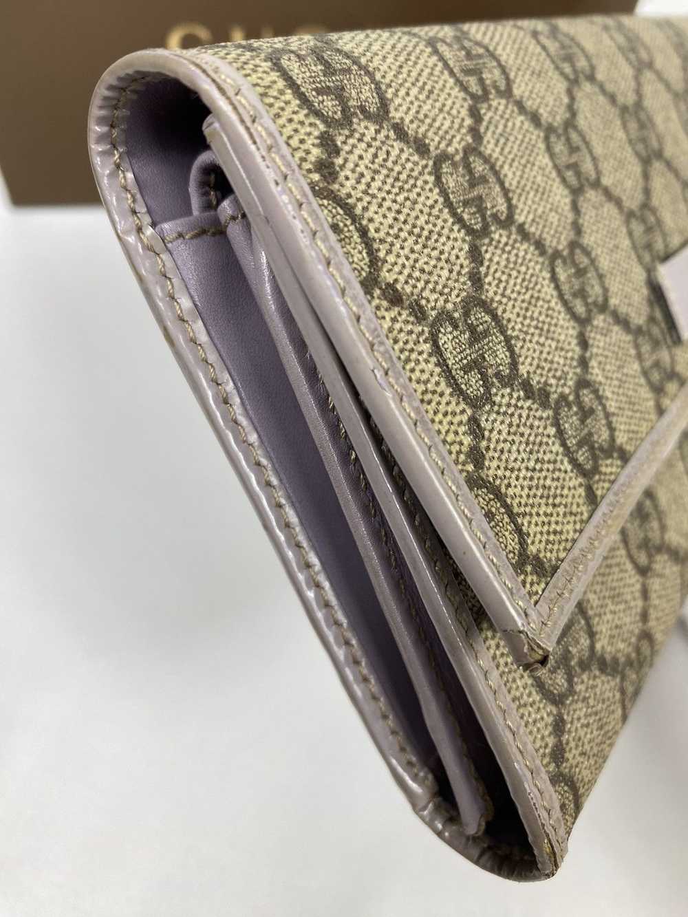 Gucci Gucci GG Guccissima leather trifold wallet - image 11