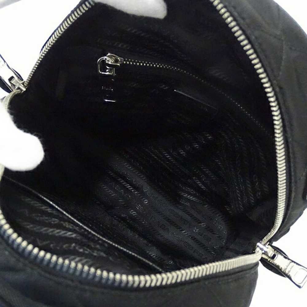 Prada PRADA Women's Bag Backpack Nylon Black 1BZ0… - image 6