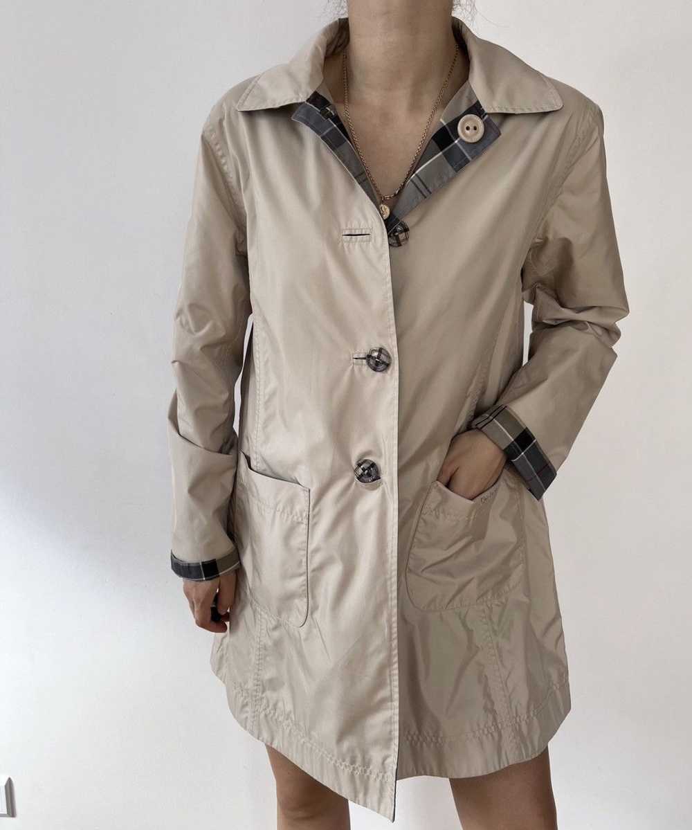 Barbour × Luxury × Vintage ladies' two-sided coat… - image 3