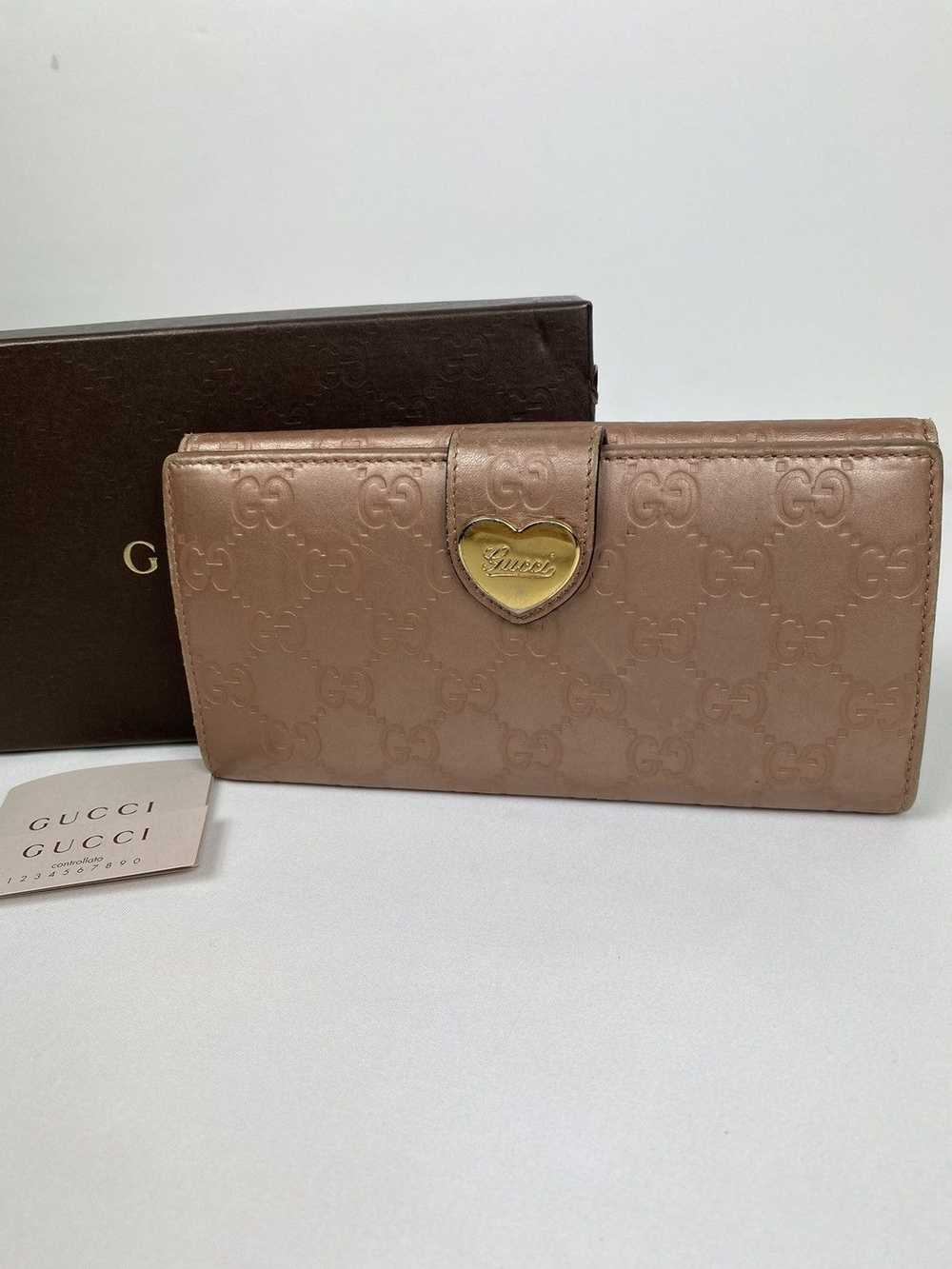 Gucci Gucci GG Guccissima leather long wallet - image 2