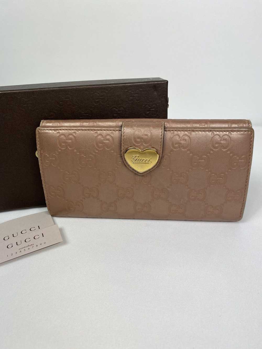 Gucci Gucci GG Guccissima leather long wallet - image 3