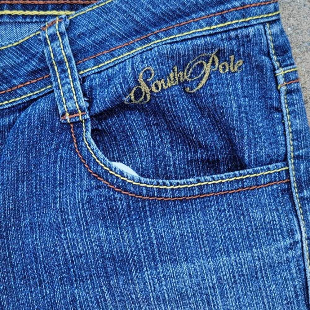 Southpole Vtg South Pole Embroidered Beaded Denim… - image 6