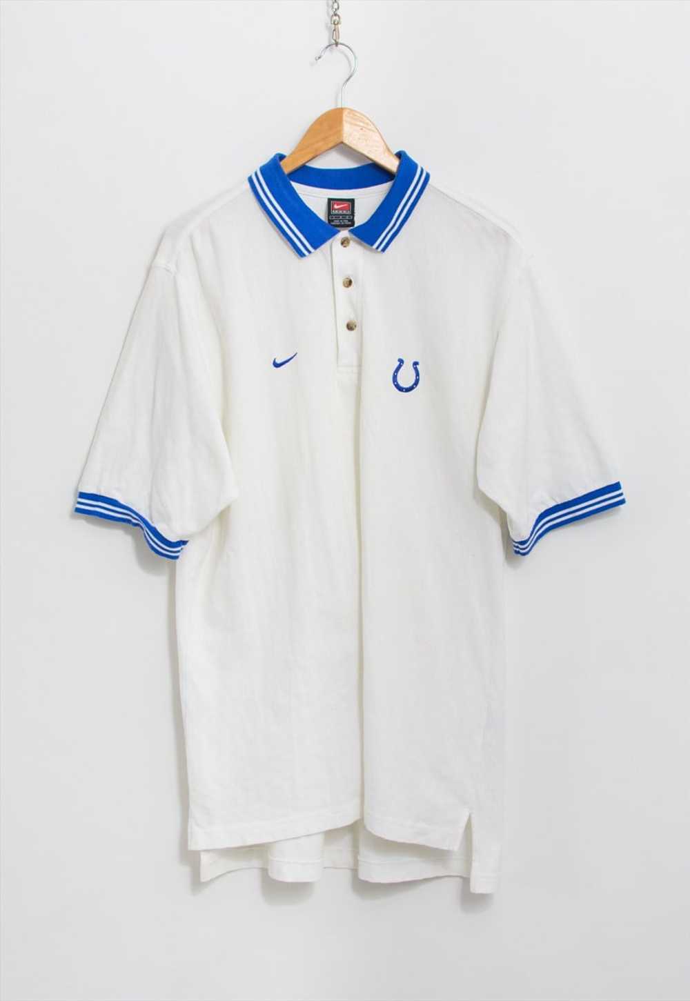 Nike 90's polo shirt Indianapolis Colts NFL top m… - image 3