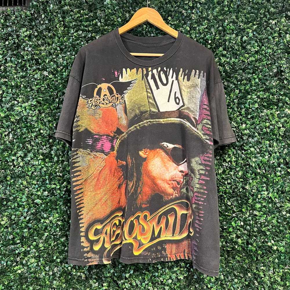 Vintage Aerosmith AOP Band T Shirt - image 2