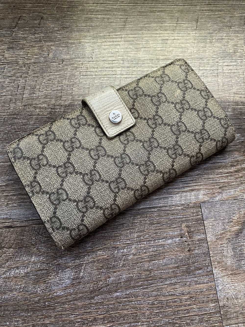 Gucci Gucci GG Monogram leather long wallet - image 1