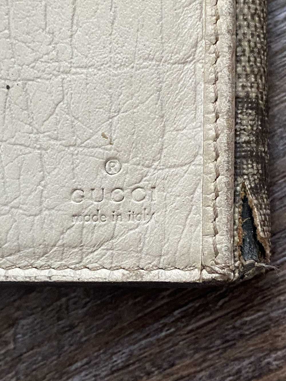 Gucci Gucci GG Monogram leather long wallet - image 5