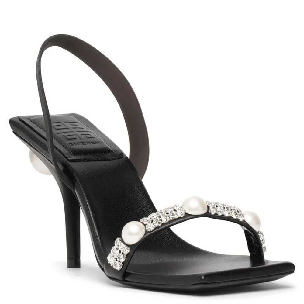 Givenchy o1srvl11e0524 Slingback Sandals in Black - image 2